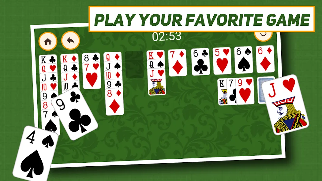 Klondike Solitaire: Classic  [МОД Все открыто] Screenshot 5