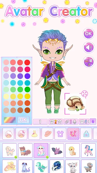 Chibi Doll Dress Up Games  [МОД Mega Pack] Screenshot 4