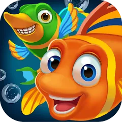 Скачать взломанную Solitaire TriPeaks: Aquarium (Солитер ТриПикс)  [МОД Много денег] - полная версия apk на Андроид