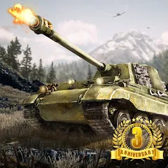 Взлом Tank Warfare: PvP Battle Game (Танковое сражение)  [МОД Много денег] - последняя версия apk на Андроид