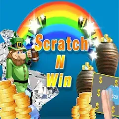 Взломанная Scratch N Win (кретч и выиграй)  [МОД Много монет] - полная версия apk на Андроид