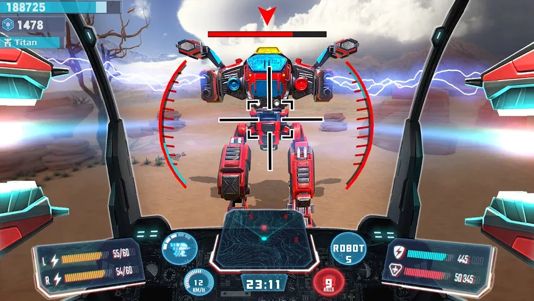 Mech Robot Wars - Multi Robot  [МОД Unlocked] Screenshot 4