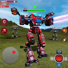 Взломанная Mech Robot Wars - Multi Robot  [МОД Unlocked] - полная версия apk на Андроид