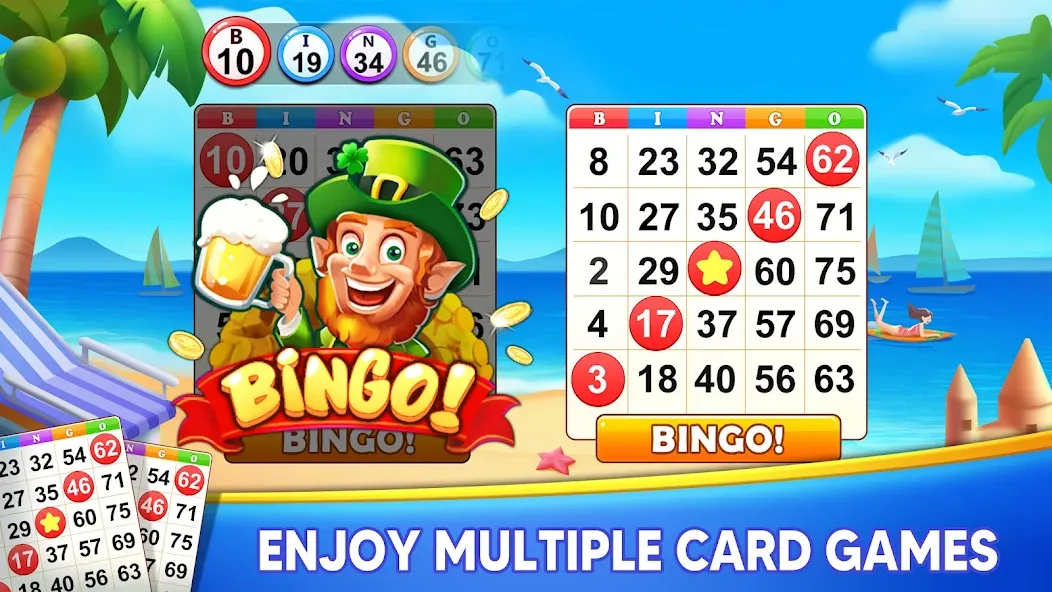 Bingo Holiday: Live Bingo Game  [МОД Unlimited Money] Screenshot 2