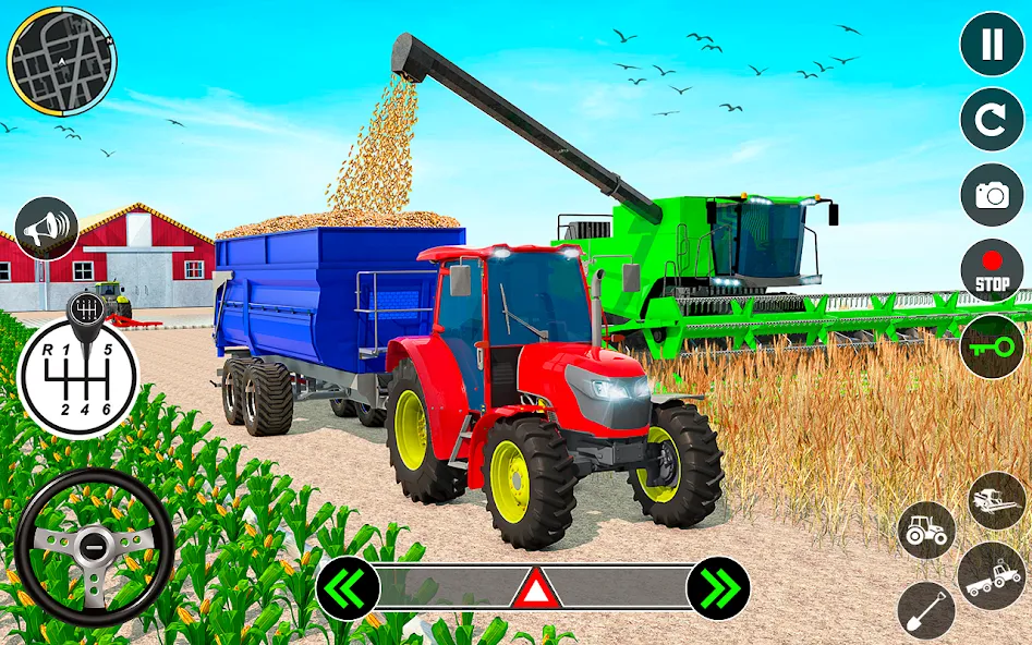 Tractor Farming: Tractor Games (Тракторное хозяйство)  [МОД Menu] Screenshot 3