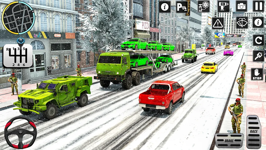 US Army Games Truck Transport (Армейские военные транспортные игры)  [МОД Mega Pack] Screenshot 5