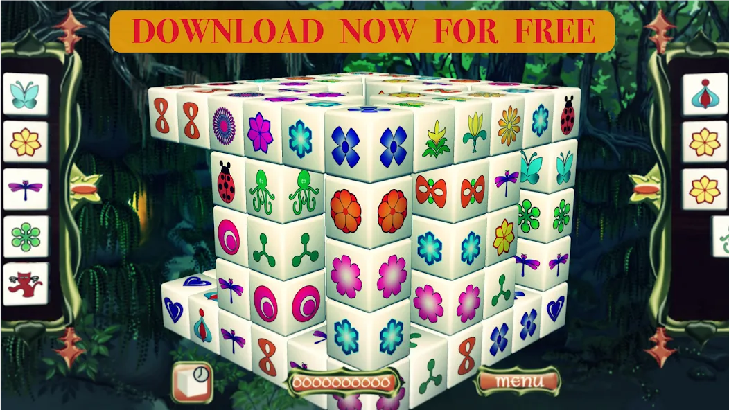 FAIRY MAHJONG - 3D Majong  [МОД Бесконечные монеты] Screenshot 5