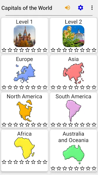 Capitals of the World - Quiz  [МОД Menu] Screenshot 3