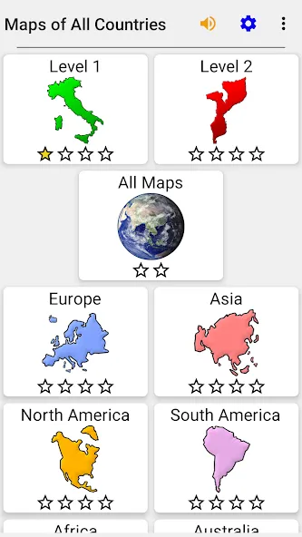 Maps of All Countries Geo-Quiz  [МОД Меню] Screenshot 3