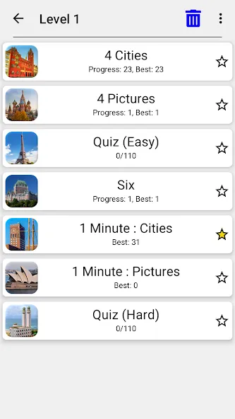 Cities of the World Photo-Quiz  [МОД Menu] Screenshot 5