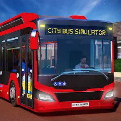 Взлом City Bus Simulator: Bus Games (Риал Сити Бас Симулятор Геймс)  [МОД Menu] - последняя версия apk на Андроид