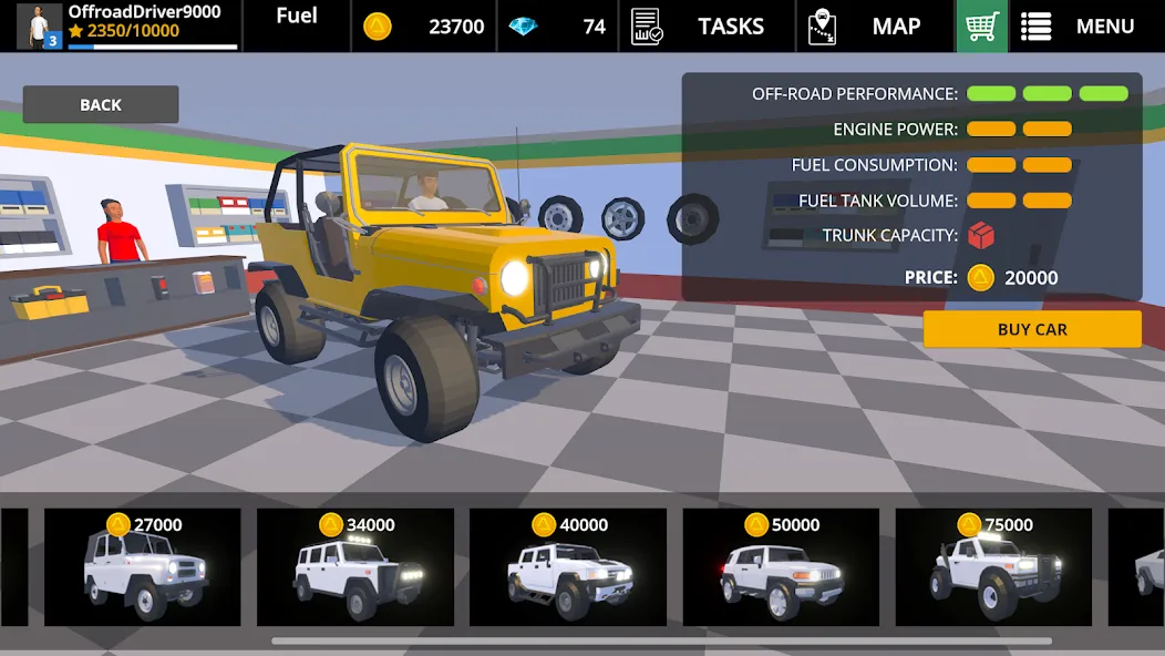 Driving Zone: Offroad Lite (Драйвинг зоне)  [МОД Бесконечные монеты] Screenshot 5