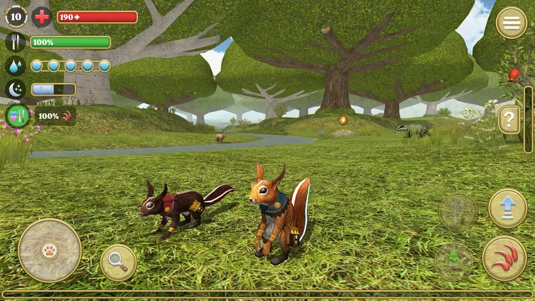 Squirrel Simulator 2 : Online  [МОД Бесконечные деньги] Screenshot 1