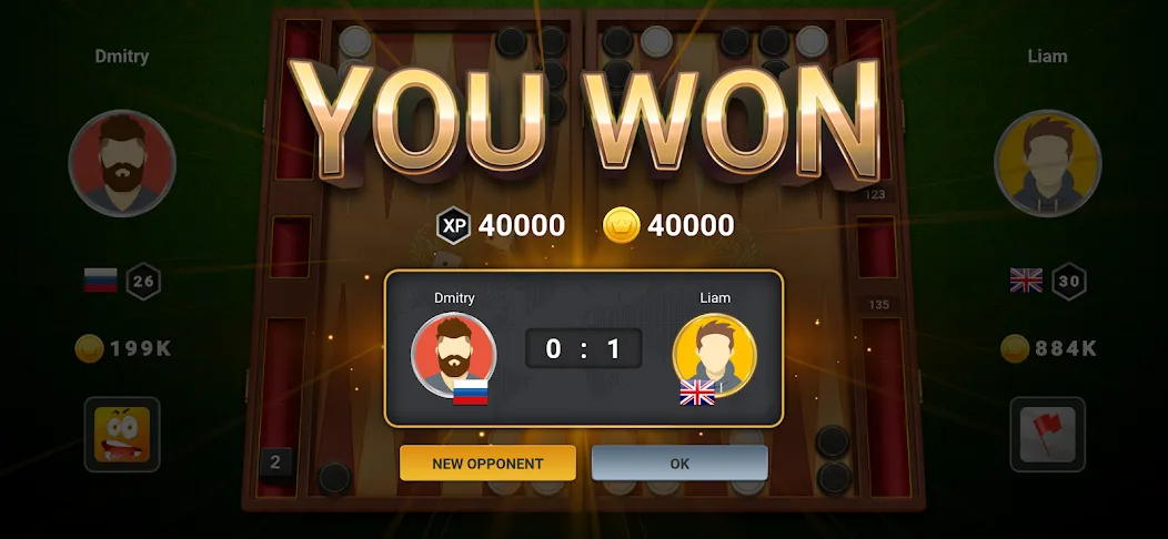 Backgammon Champs - Board Game (Бэкгаммон Чемпс)  [МОД Бесконечные деньги] Screenshot 4