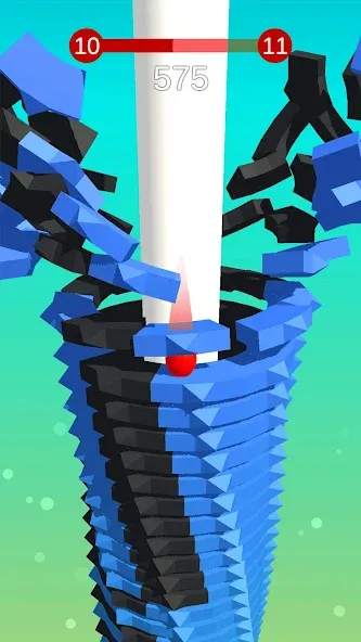 Stack Ball - Crash Platforms (Стэк Болл)  [МОД Unlocked] Screenshot 1