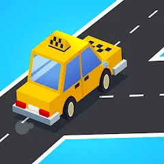 Взломанная Taxi Run: Traffic Driver (Такси Ран)  [МОД Меню] - стабильная версия apk на Андроид