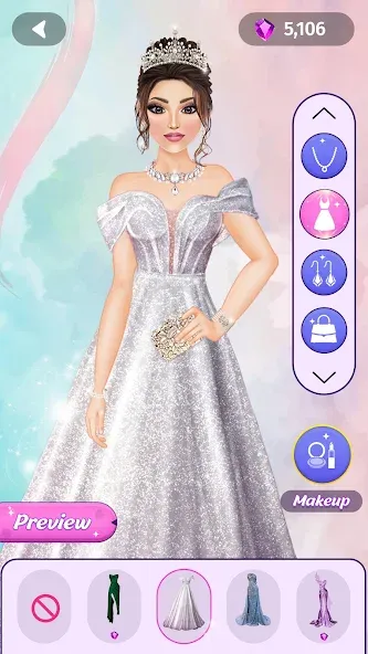 Dress Up Fashion: Makeup Games  [МОД Unlocked] Screenshot 2