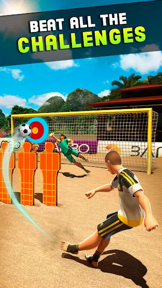 Shoot Goal - Beach Soccer Game (Шут)  [МОД Все открыто] Screenshot 1