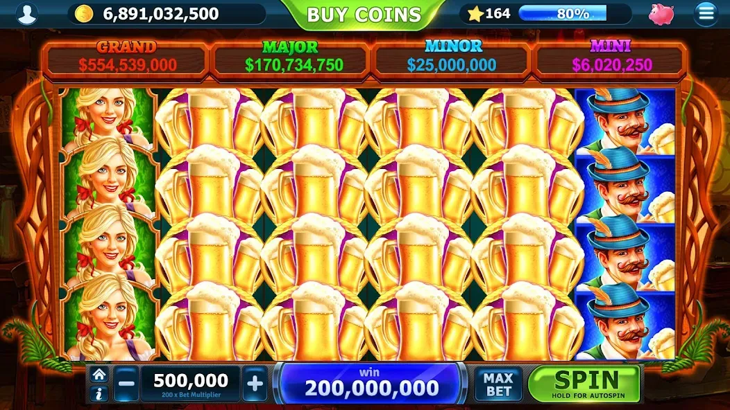 Slots of Vegas (Слоты Вегаса)  [МОД Меню] Screenshot 3