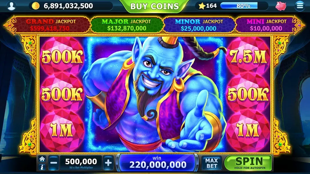 Slots of Vegas (Слоты Вегаса)  [МОД Меню] Screenshot 5