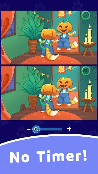 Find Differences: Cute Cats  [МОД Unlimited Money] Screenshot 3