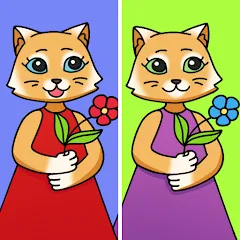 Скачать взломанную Find Differences: Cute Cats  [МОД Unlimited Money] - последняя версия apk на Андроид