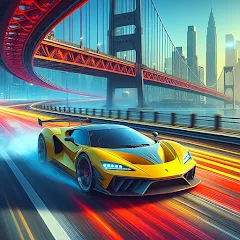 Взломанная Car Race 3D - Racing Master (С  3D  Гонки на автомобилях 3D)  [МОД Все открыто] - последняя версия apk на Андроид