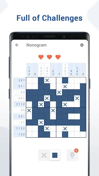 Nonogram - Fun Logic Puzzle (Нонограмма)  [МОД Unlimited Money] Screenshot 3