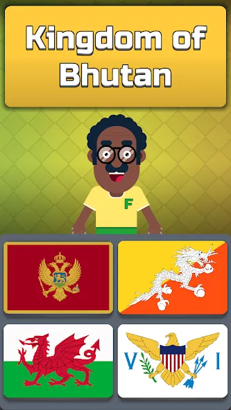 Geography: Flags Quiz Game  [МОД Бесконечные монеты] Screenshot 3