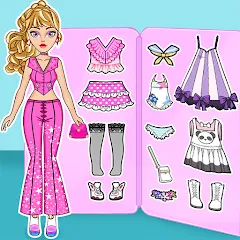 Взломанная DIY Paper Princess Doll Games (Ди пейпер принцесс кьют доллс)  [МОД Unlimited Money] - полная версия apk на Андроид