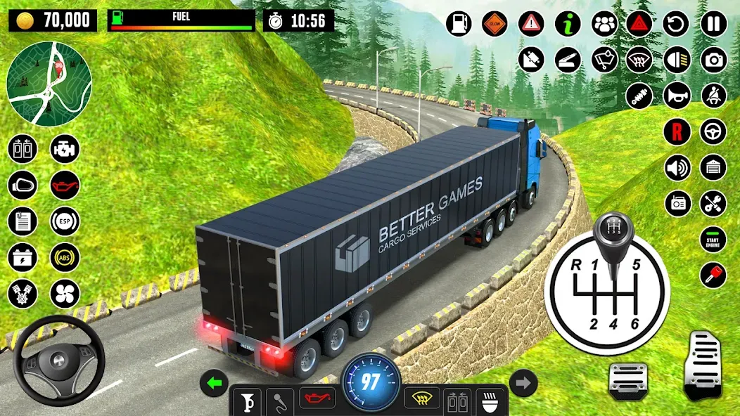 Truck Games - Driving School  [МОД Mega Pack] Screenshot 3