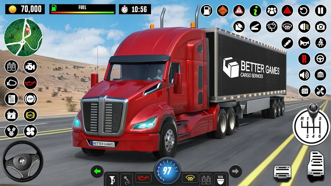 Truck Games - Driving School  [МОД Mega Pack] Screenshot 5