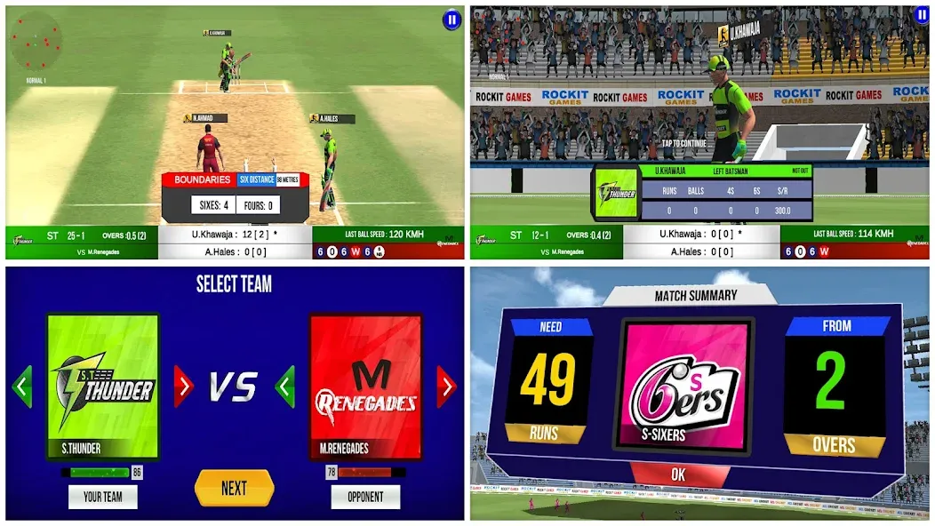 Aussie T20 Cricket Game 2023  [МОД Все открыто] Screenshot 4