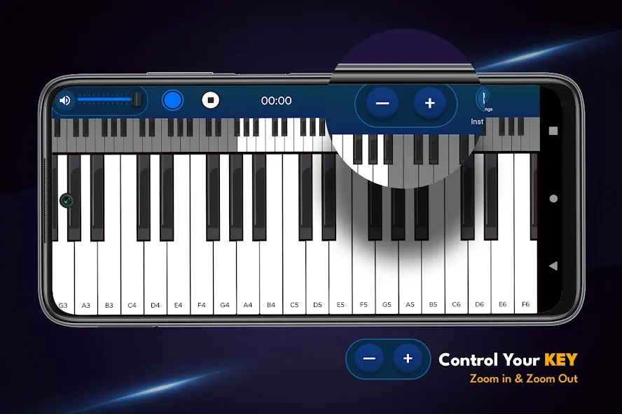 Real Piano Keyboard  [МОД Mega Pack] Screenshot 4