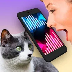 Взломанная Cat Translator Pet Talk Meow  [МОД Бесконечные монеты] - полная версия apk на Андроид