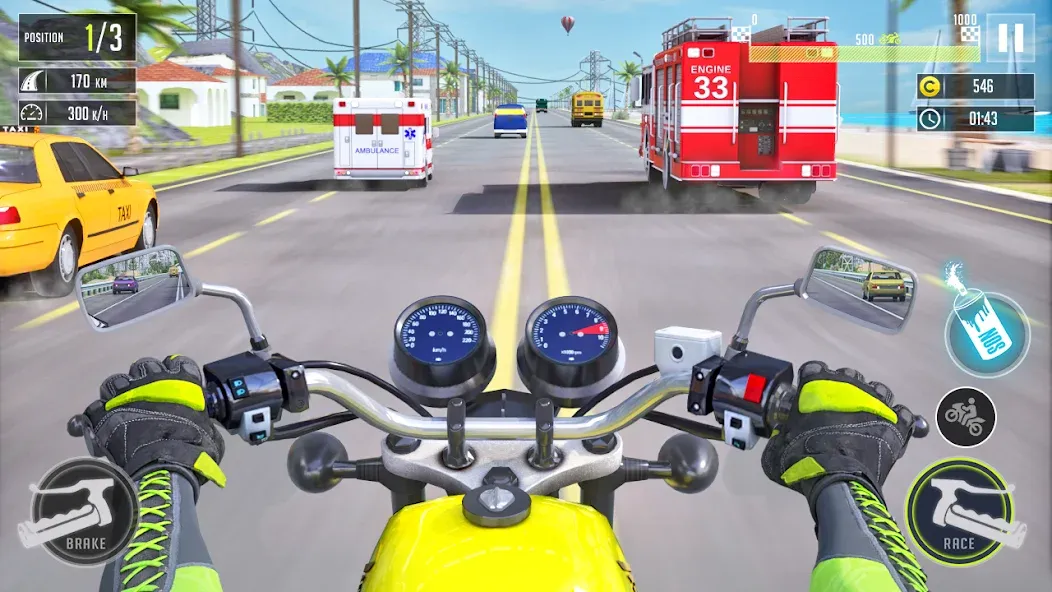 3d Bike Racing Bike Race Games  [МОД Unlimited Money] Screenshot 2