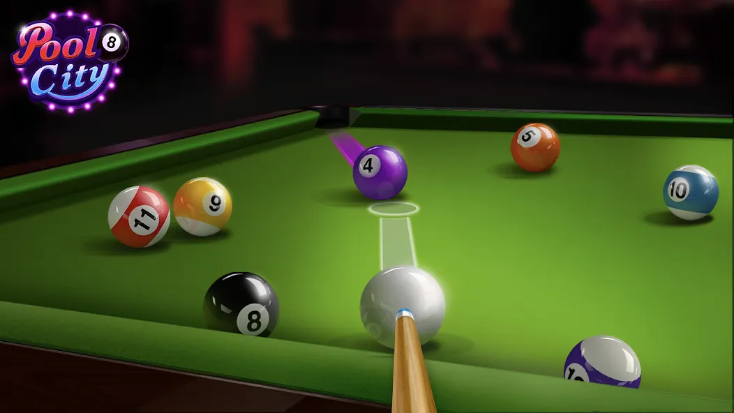 Pooking - Billiards City (Пукинг)  [МОД Бесконечные монеты] Screenshot 1