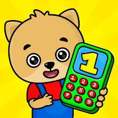 Скачать взломанную Bimi Boo Baby Phone for Kids  [МОД Unlocked] - стабильная версия apk на Андроид