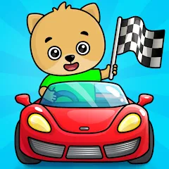 Скачать взлом Bimi Boo Car Games for Kids  [МОД Много монет] - стабильная версия apk на Андроид