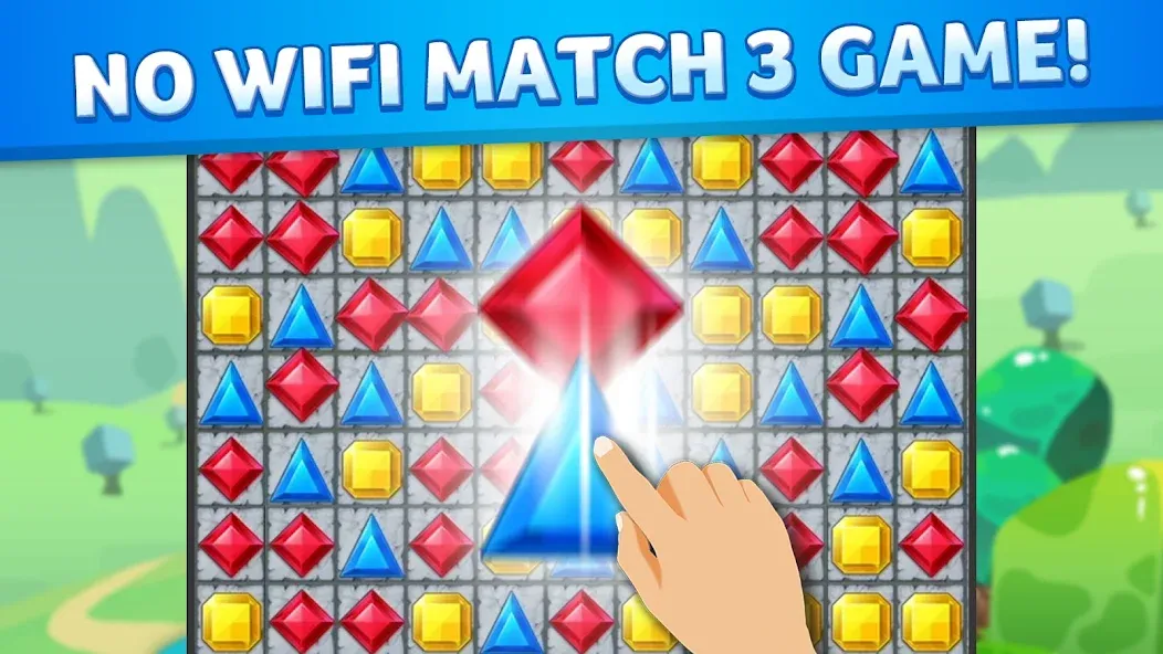 Jewel Match King  [МОД Menu] Screenshot 1