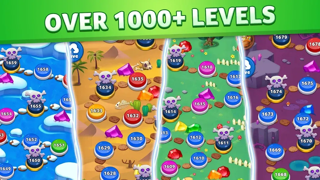 Jewel Match King  [МОД Menu] Screenshot 3