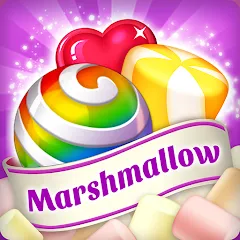 Взломанная Lollipop & Marshmallow Match3  [МОД Все открыто] - последняя версия apk на Андроид