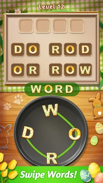 Word Cookies! ®  [МОД Бесконечные монеты] Screenshot 2