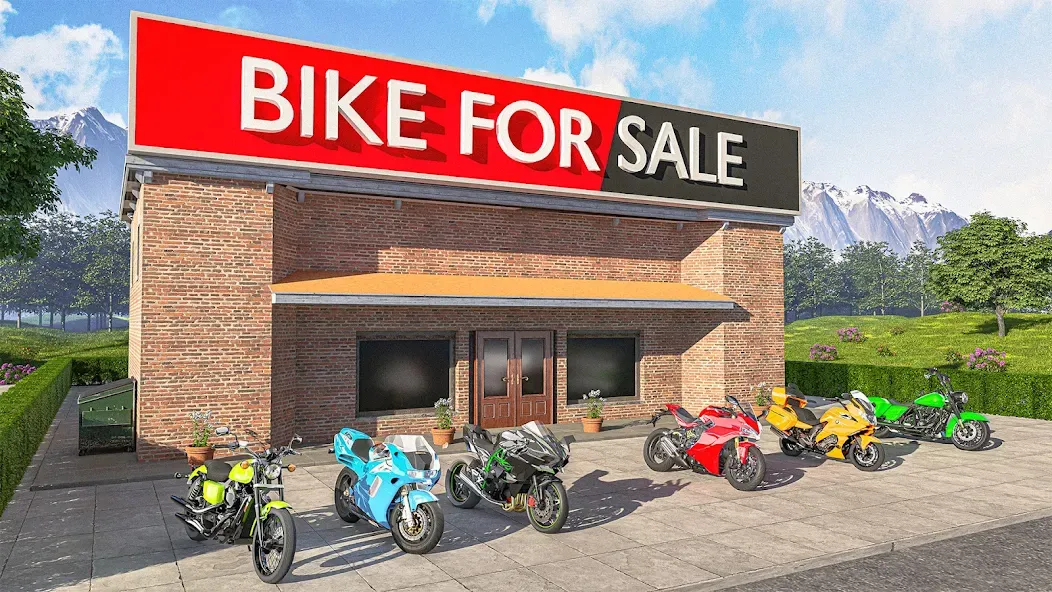 Motorcycle Dealer Bike Games  [МОД Menu] Screenshot 1