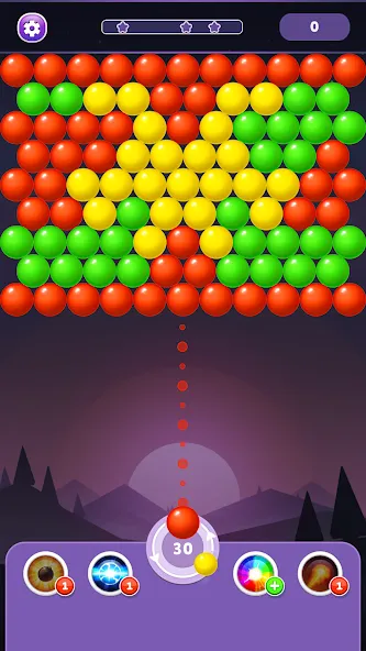 Bubble Shooter Rainbow  [МОД Много денег] Screenshot 5