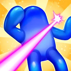 Взломанная Blob Shooter 3D — Assassin Hit  [МОД Много денег] - последняя версия apk на Андроид