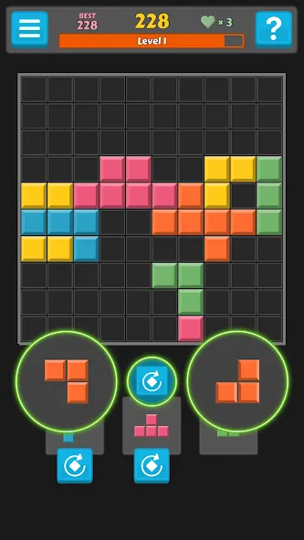 Block Buster - Hex and Square  [МОД Unlimited Money] Screenshot 3