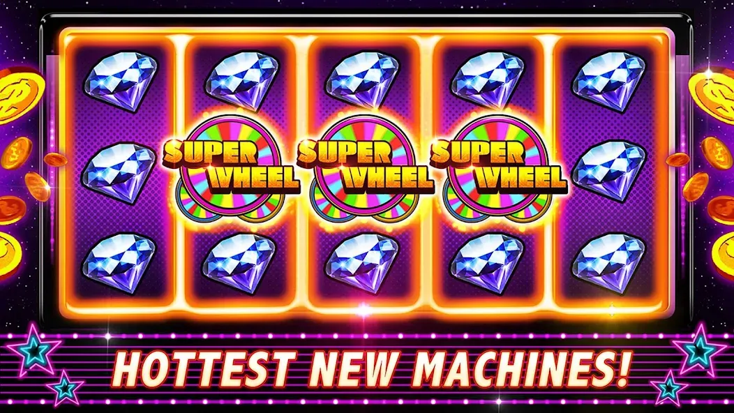 Super Win Slots - Vintage Slot (упер Вин Слотс)  [МОД Menu] Screenshot 2