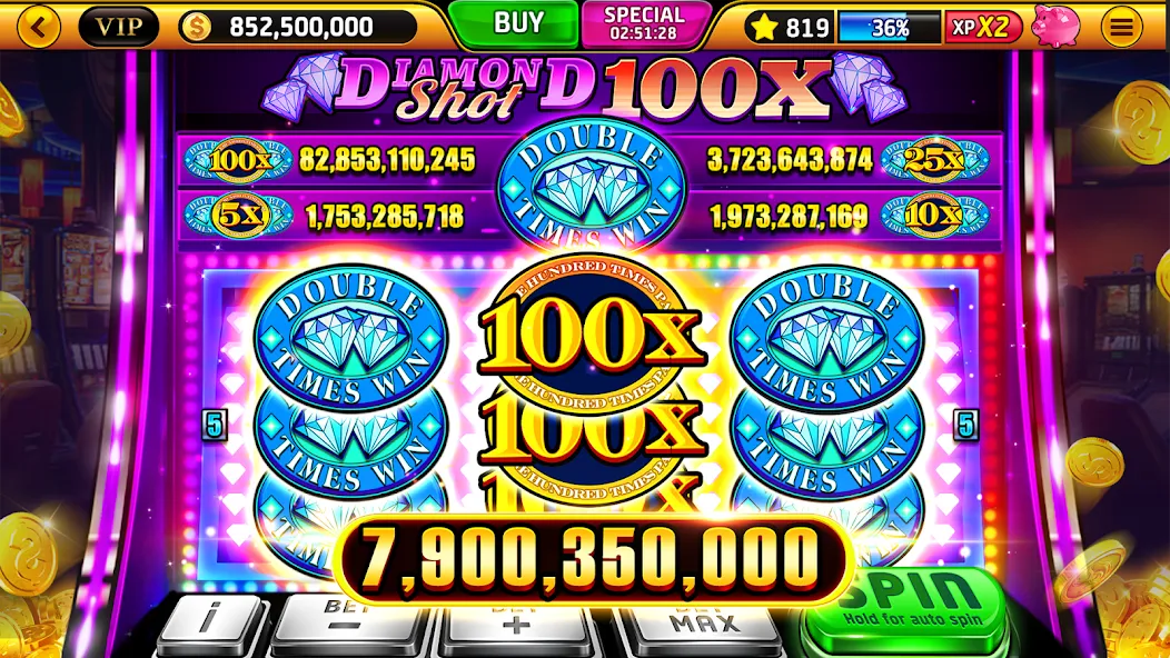 Wild Classic Slots Casino Game  [МОД Все открыто] Screenshot 1