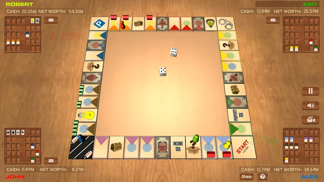 Businessman ONLINE board game (Бизнесмен онлайн настольная игра)  [МОД Меню] Screenshot 3